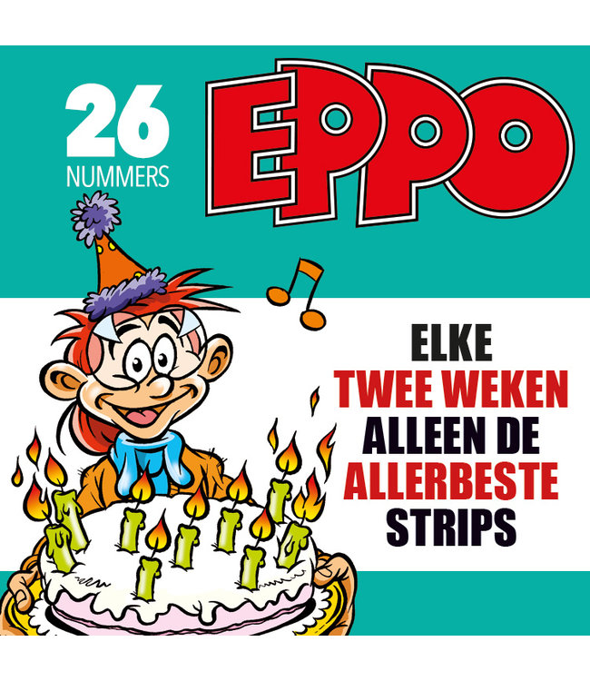 KADO | Eppo Stripblad abonnement - Jaar (26 nummers)