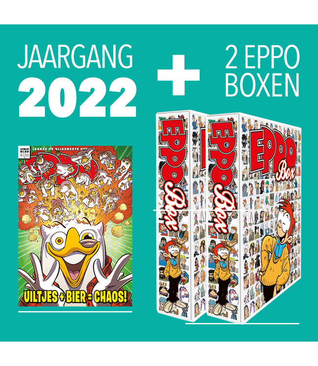 Eppo Stripblad - Jaargang 2022 + 2 Boxen