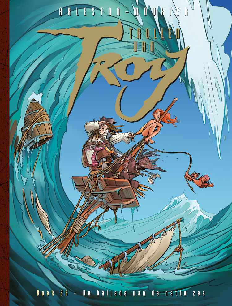 Cover van De Trollen van Troy 6: De Ballade van de Natte Zee