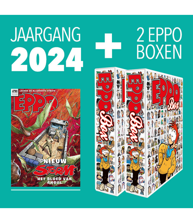 Eppo Stripblad - Jaargang 2024 + 2 Boxen