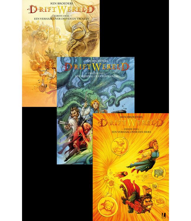 PAKKET | DRIFTWERELD - SOFTCOVER