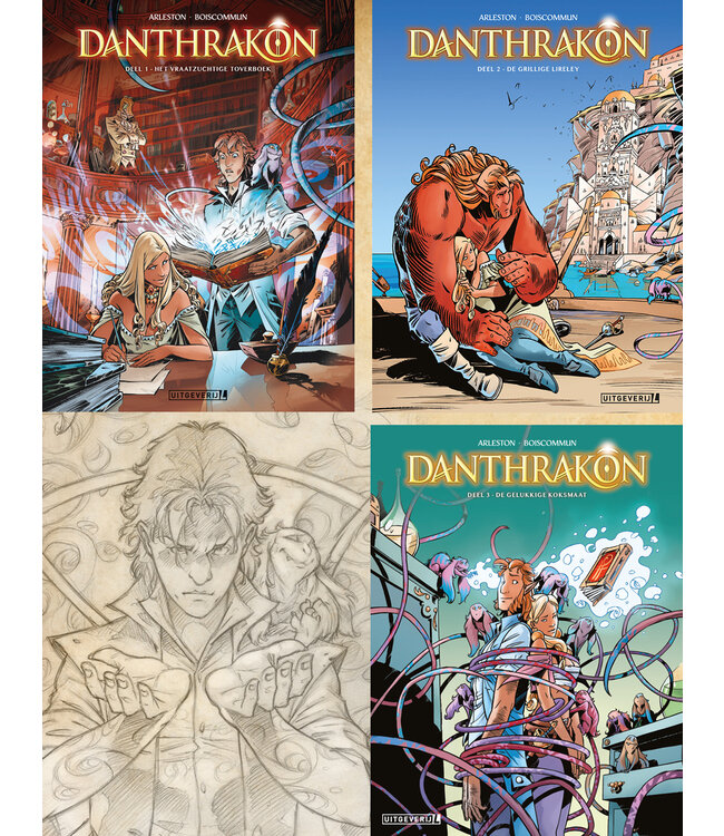 PAKKET | DANTHRAKON - COMPLEET - HARDCOVER