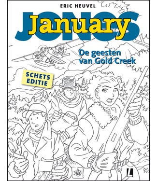 January Jones De Geesten van Gold Creek - Schets Editie