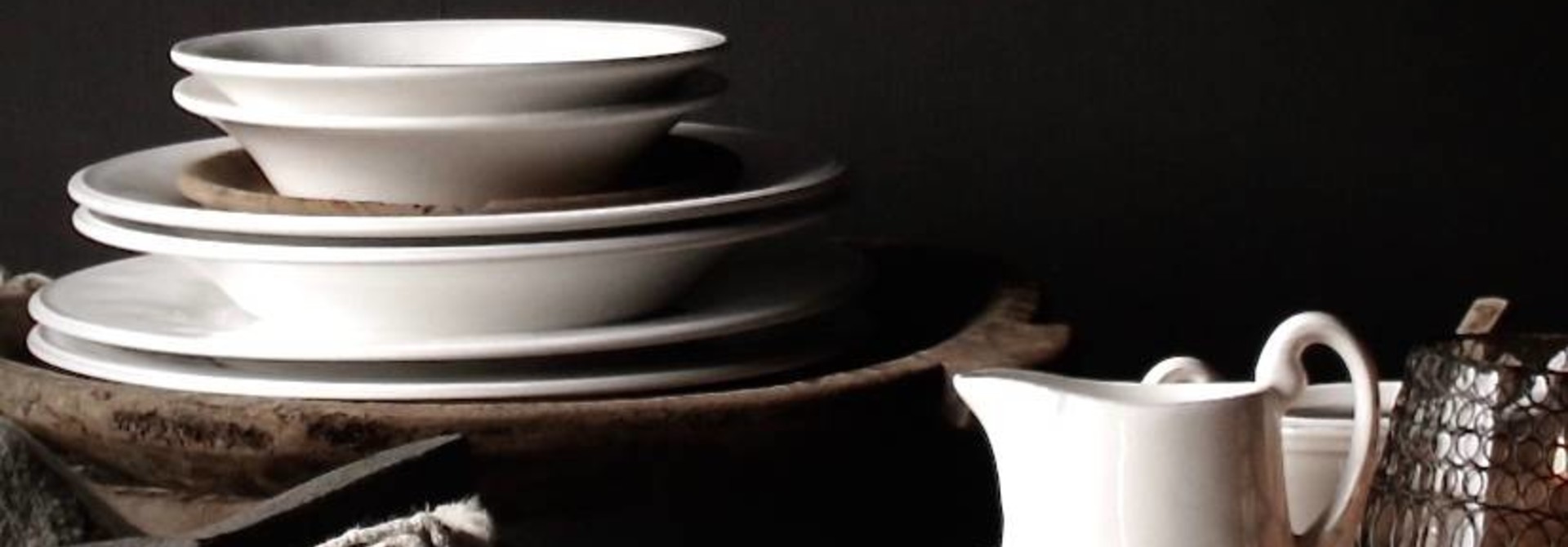 Stoer landelijk servies