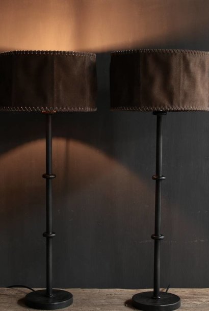 Brown Leather Lights Cut PTMD