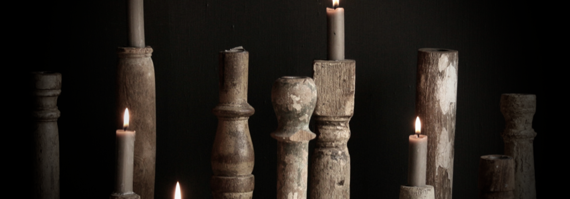 Houten Kandelaars | Authentieke Kandelaren van Hout
