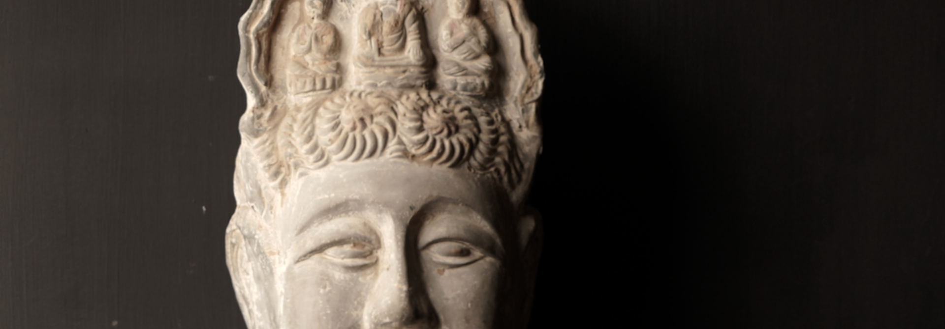 Uniek oude keramiek Buddha