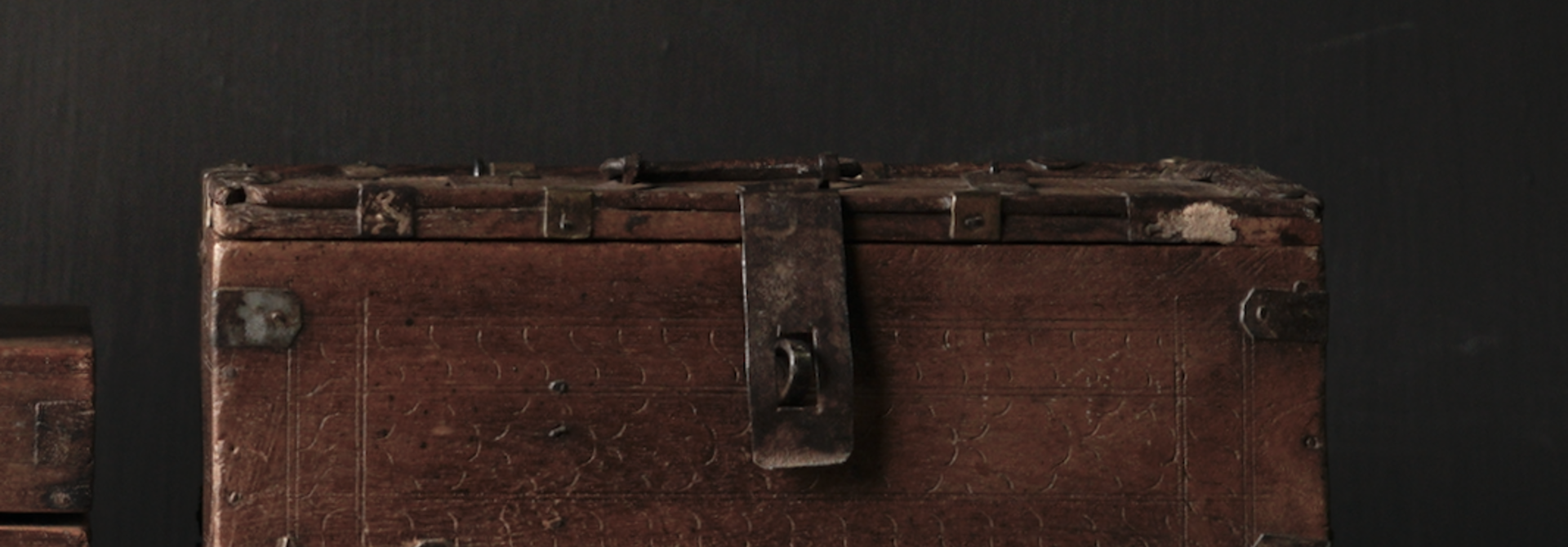 Old Authentic wooden box