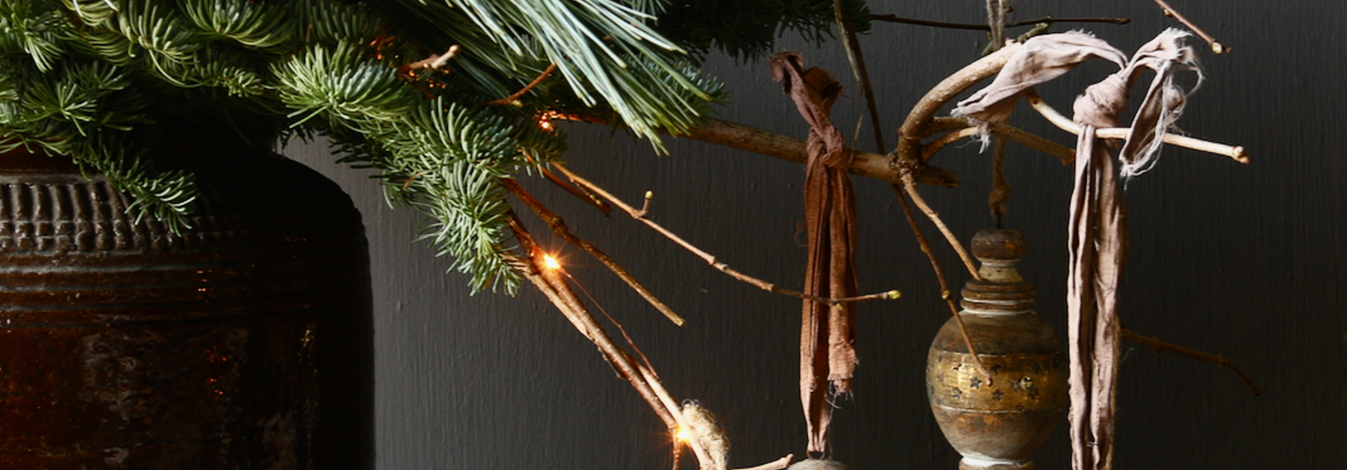 Houten Ornament / Klossen / ballen Mud / Gold van af