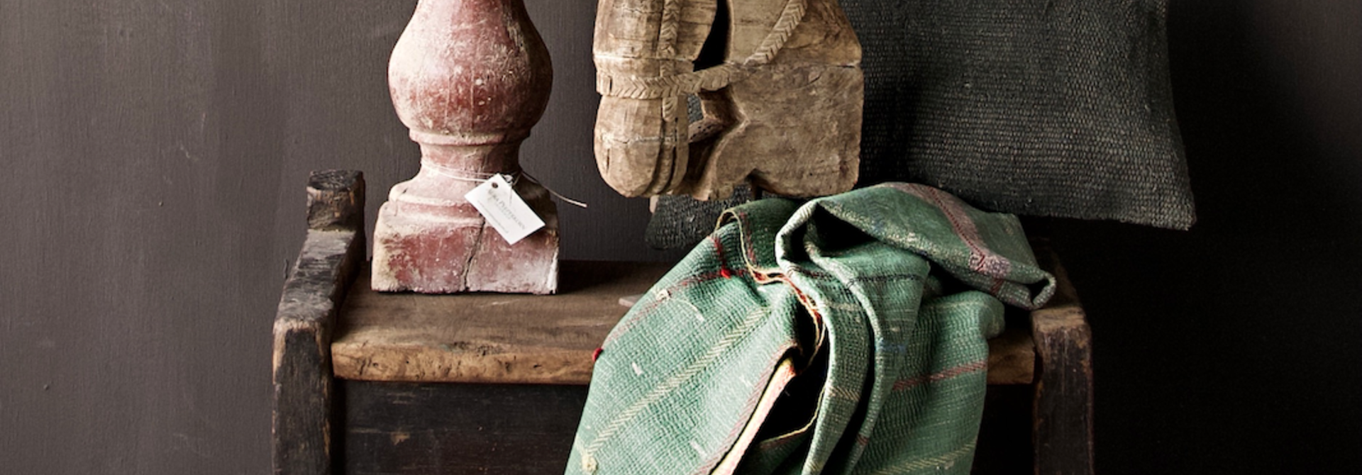 Stoere oude Himalaya Kist / Box -