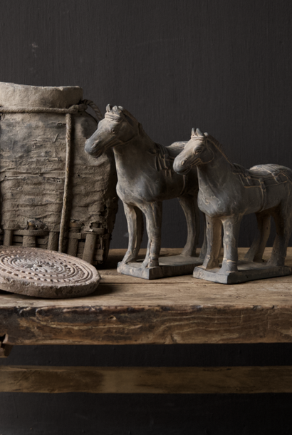 Pottery figurine Horse