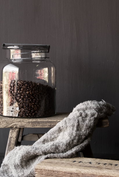 Glass Storage Jar with zinc lid