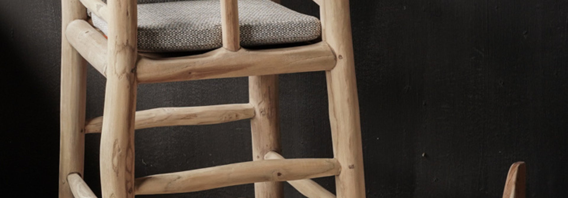 Cool Wooden baby chair high