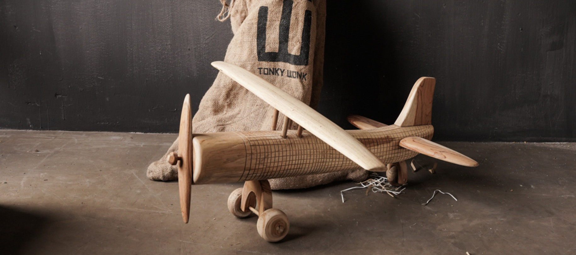 Tonky Wonk Stoer Houten Kinder Speelgoed