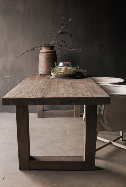 Wooden U-Table legs set B