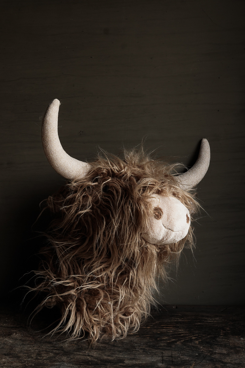 Tough rural plush cow wall head HerbersLifeHerbersLifestylestyle