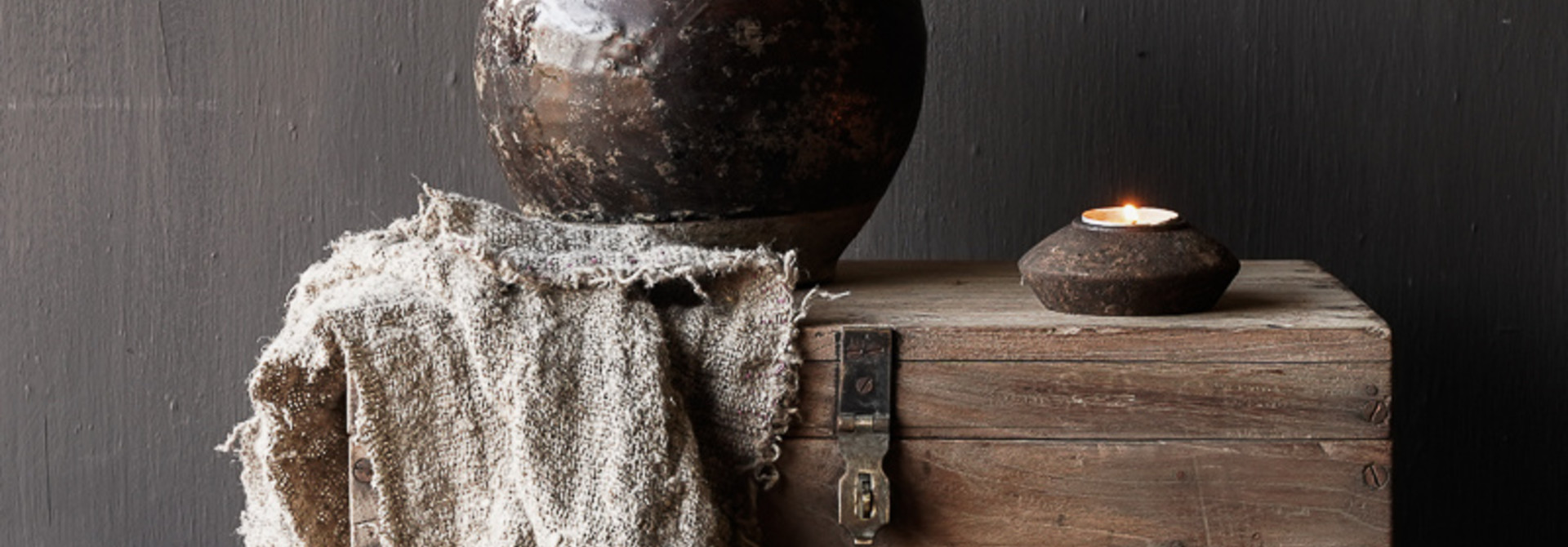 Old Authentic wooden box