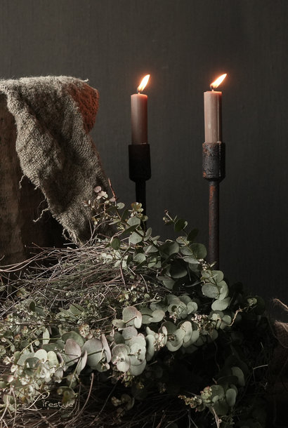 Pure Iron Candlestick