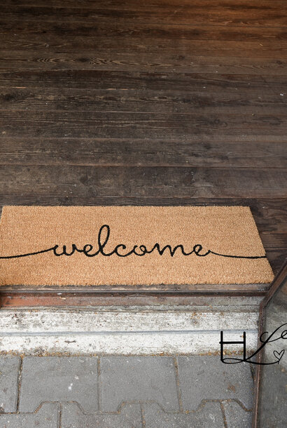 Mat Welcome coco