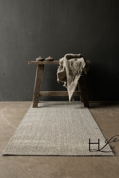 Gray 100% Sisal Floor Rug