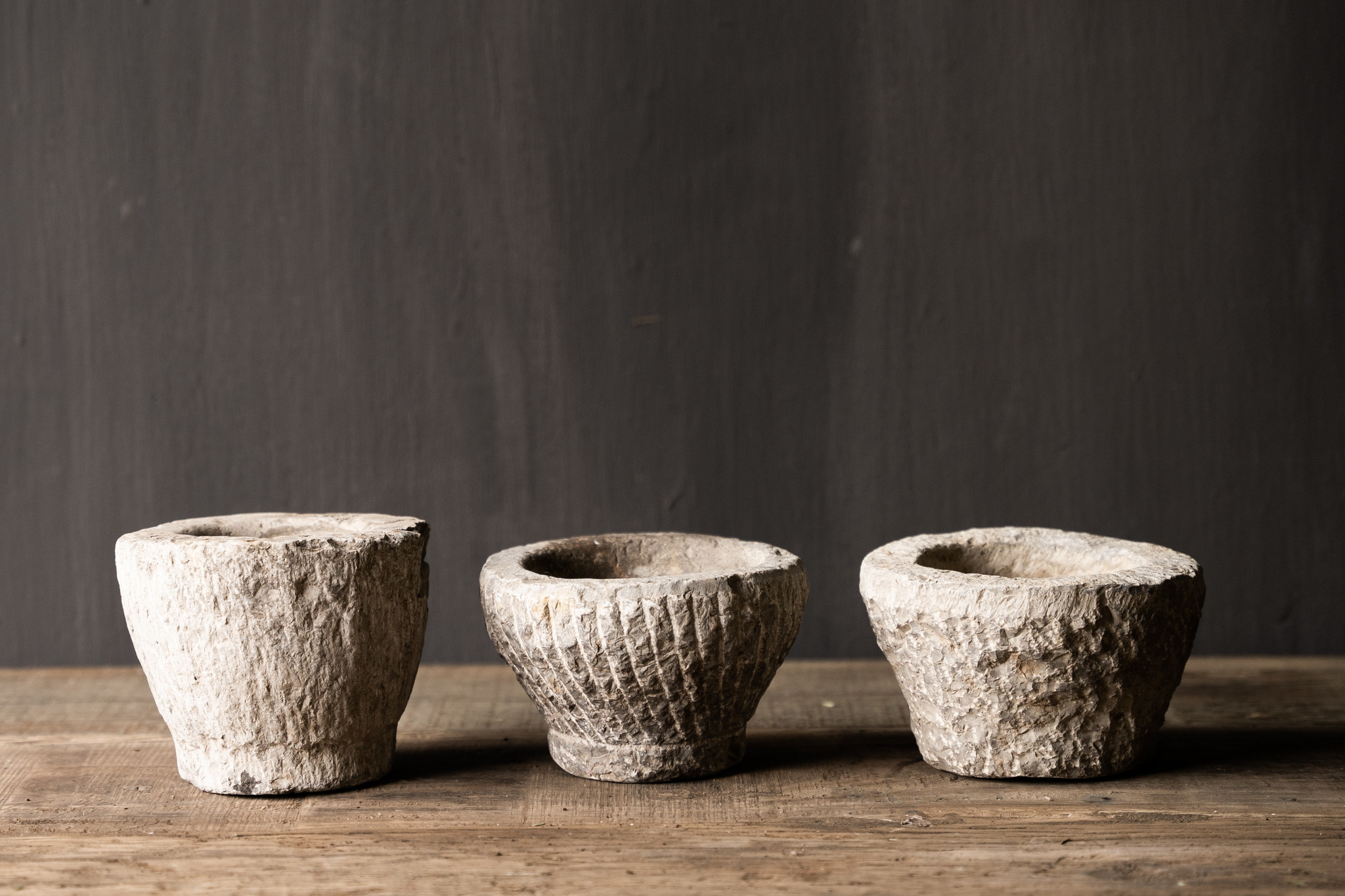 Small natural stone mortar India-3