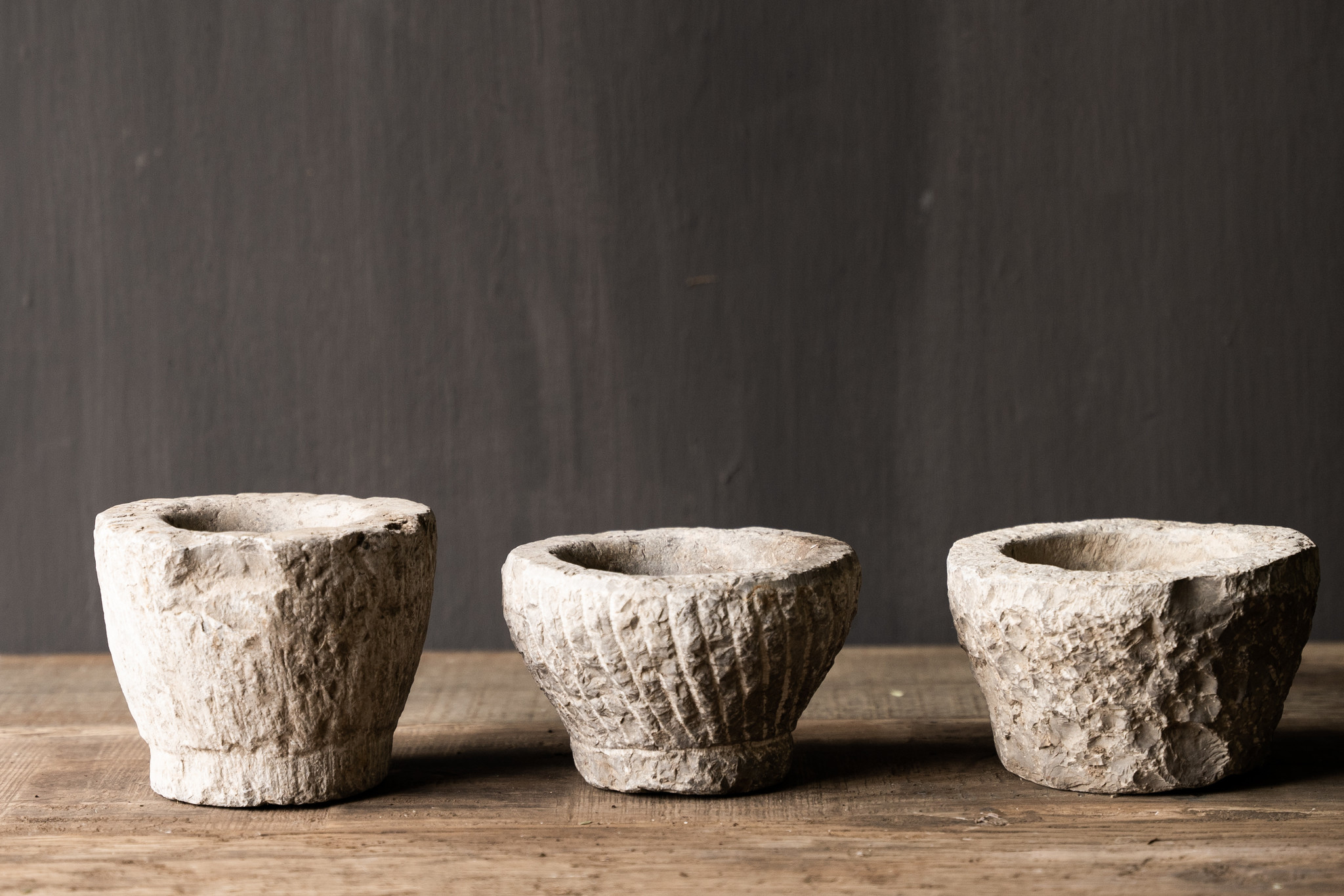 Small natural stone mortar India-4