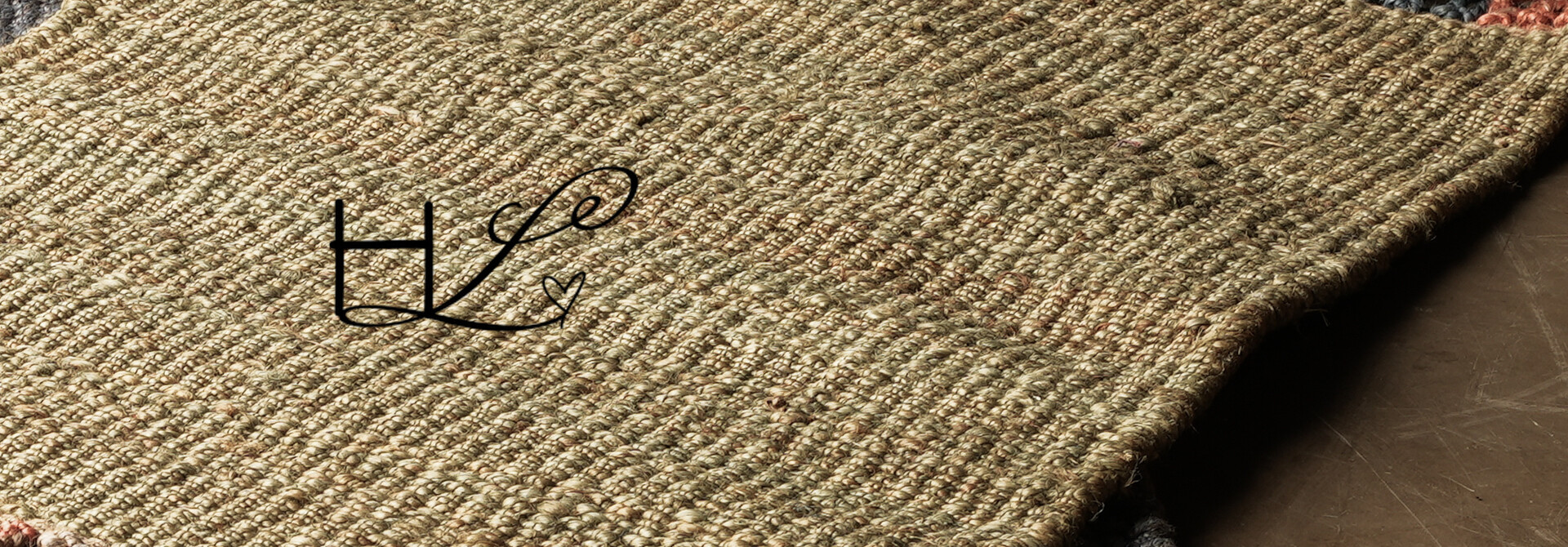 Jute Carpet in the color Olive