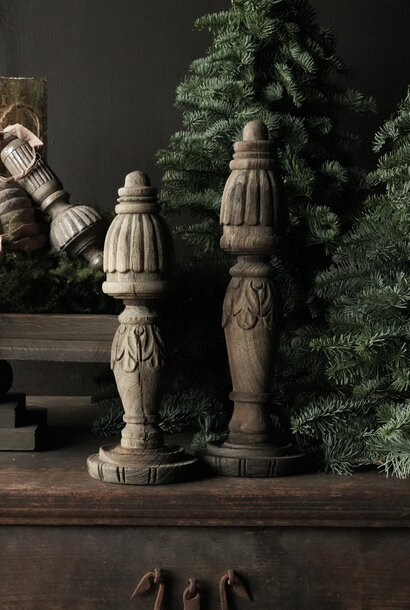 Wooden Ornament / pinnacle