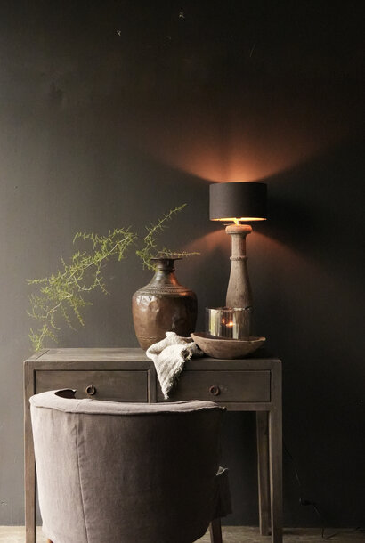 Luksa schrijftafeltje 2 laden grijs