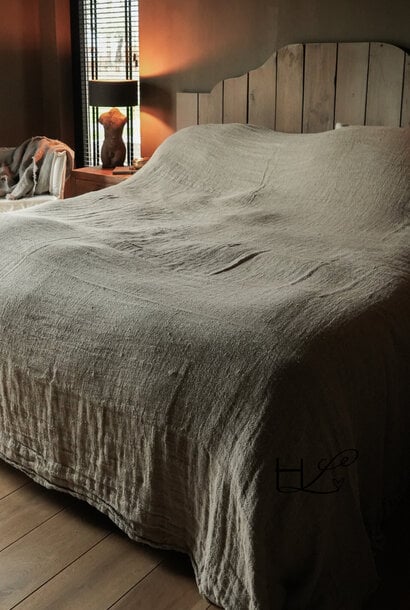 Linnen bed Sprei , Plaid