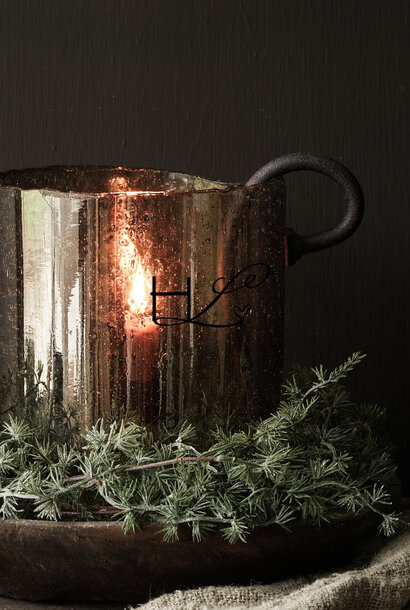 Unieke Oude Authentieke houten schaal met houtsnijwerk