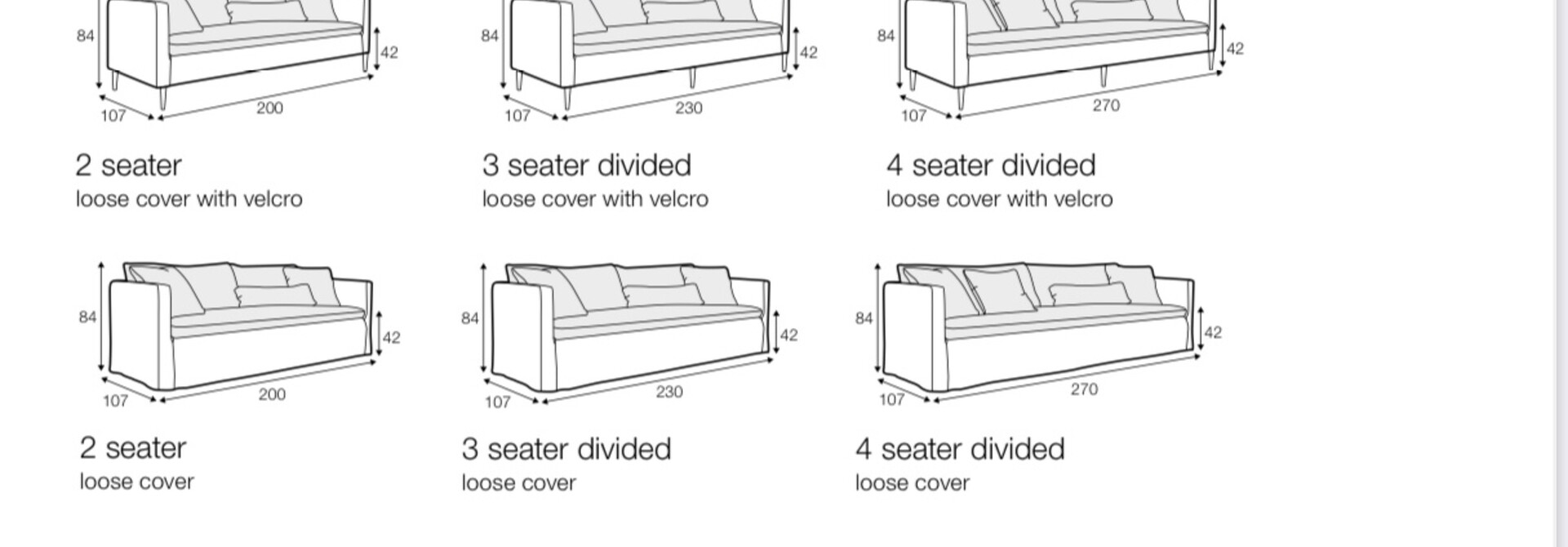 Bank Lill with loose linen loose cover