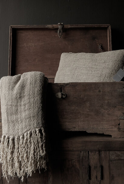 Old authentic wooden box