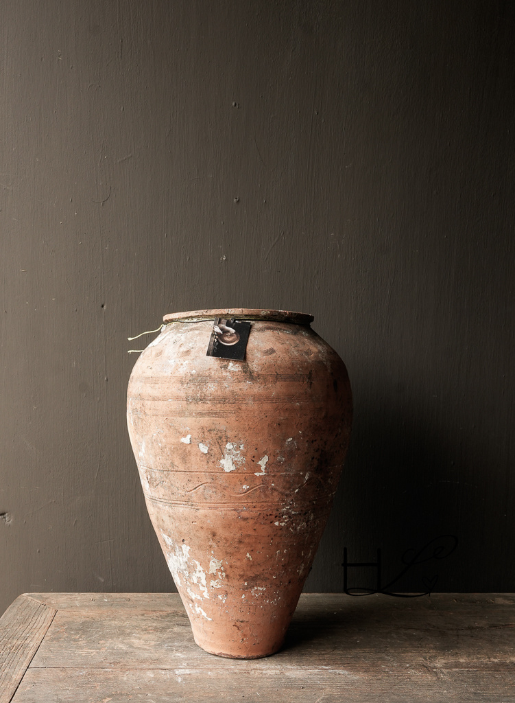 Antiker türkischer Ölkrug – Einzigartige Keramik mit Charakter-3