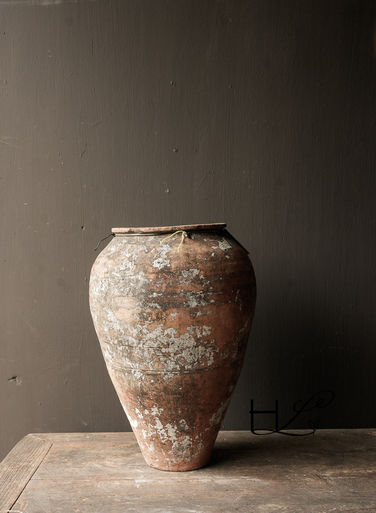 Antiker türkischer Ölkrug – Einzigartige Keramik mit Charakter-4