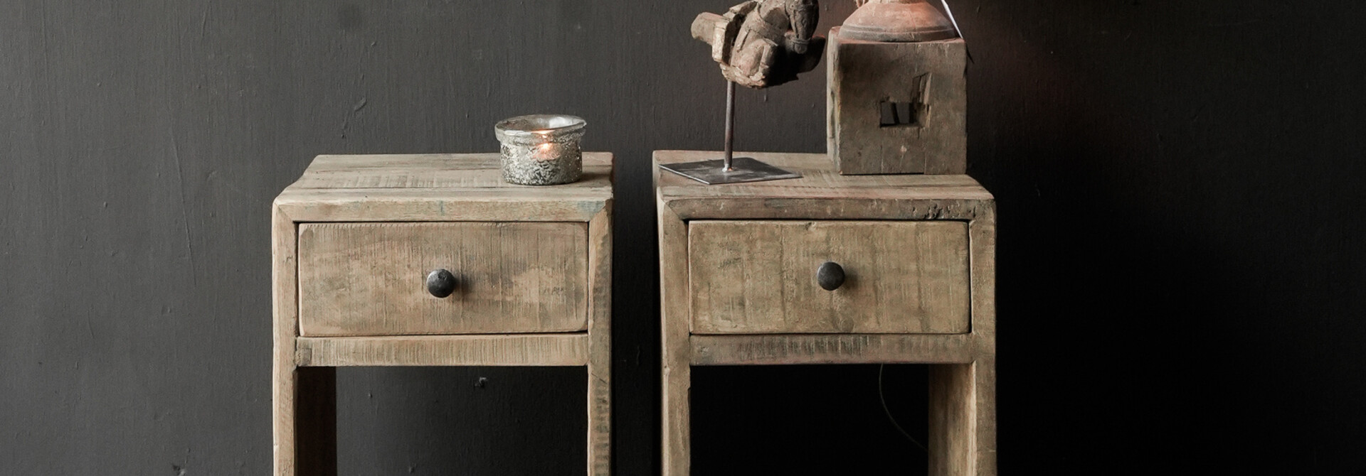 Hall, side table, bedside table, plant table with drawer