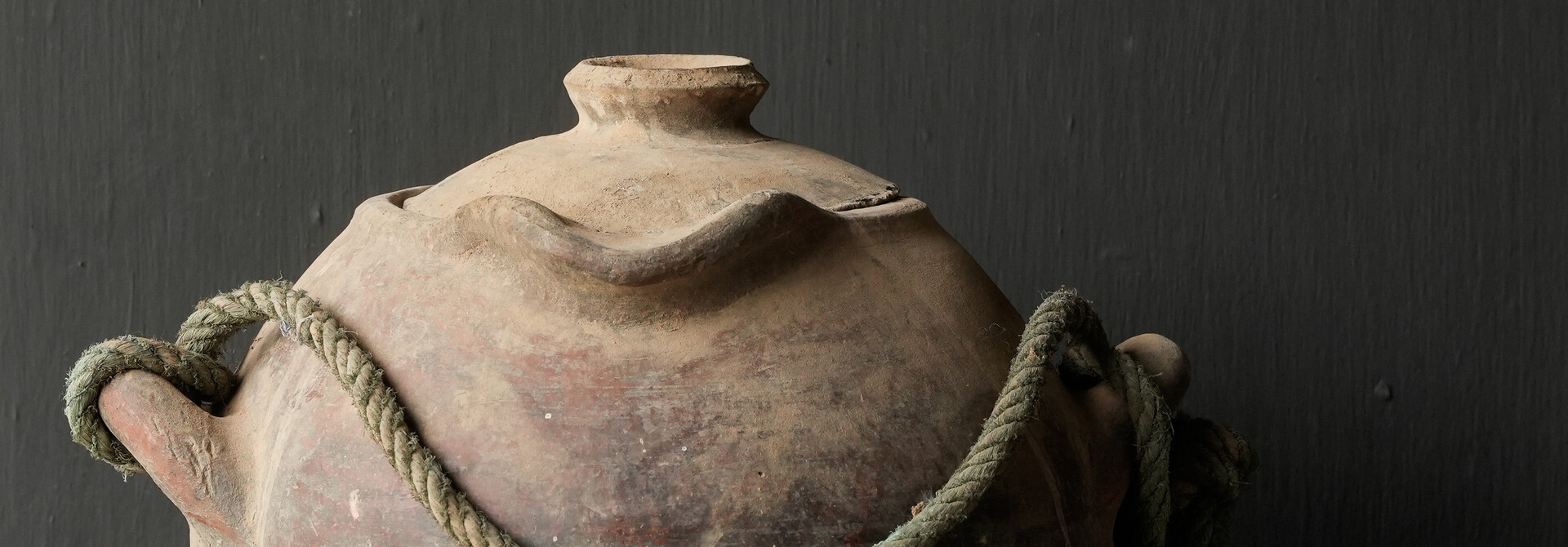 Beautiful Unique Antique Berber Jar with Lid