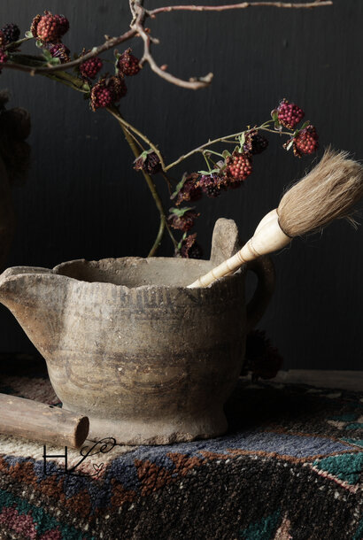 Antique Moroccan Berber clay pot