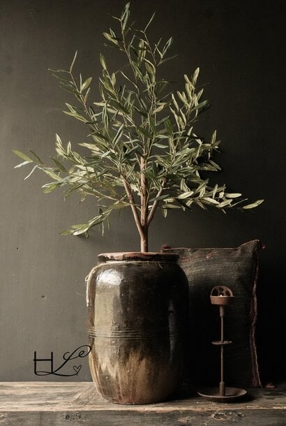 Unique Wabi Sabi Authentic glazed jar