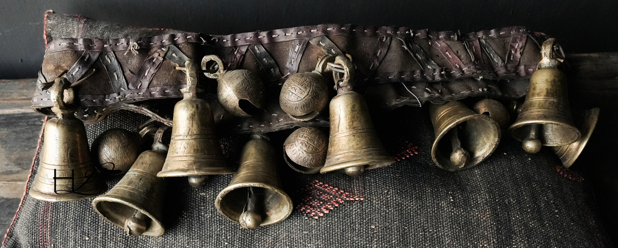 Hoffz Kamele / Kuhglocken Ledergürtel-1