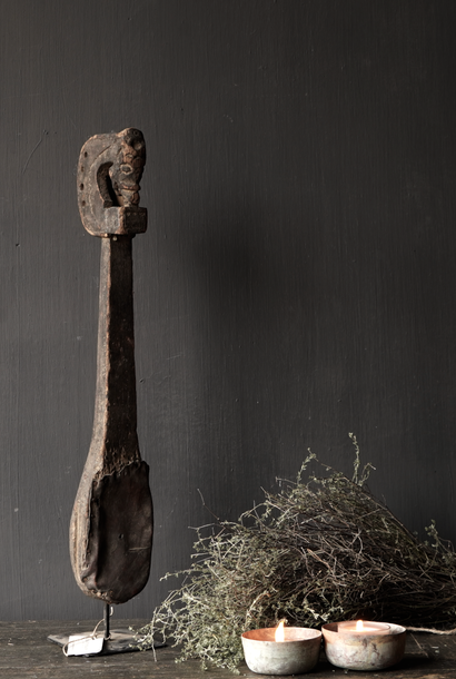 Unique old wooden Indian Sarangi