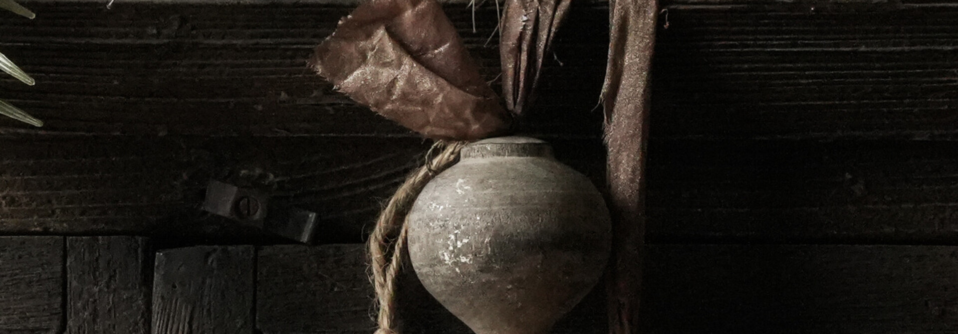 Houten Ornament / Klos Mud