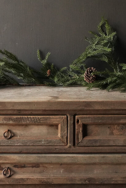 Kerst Guirlande dennentak Araucaria groen