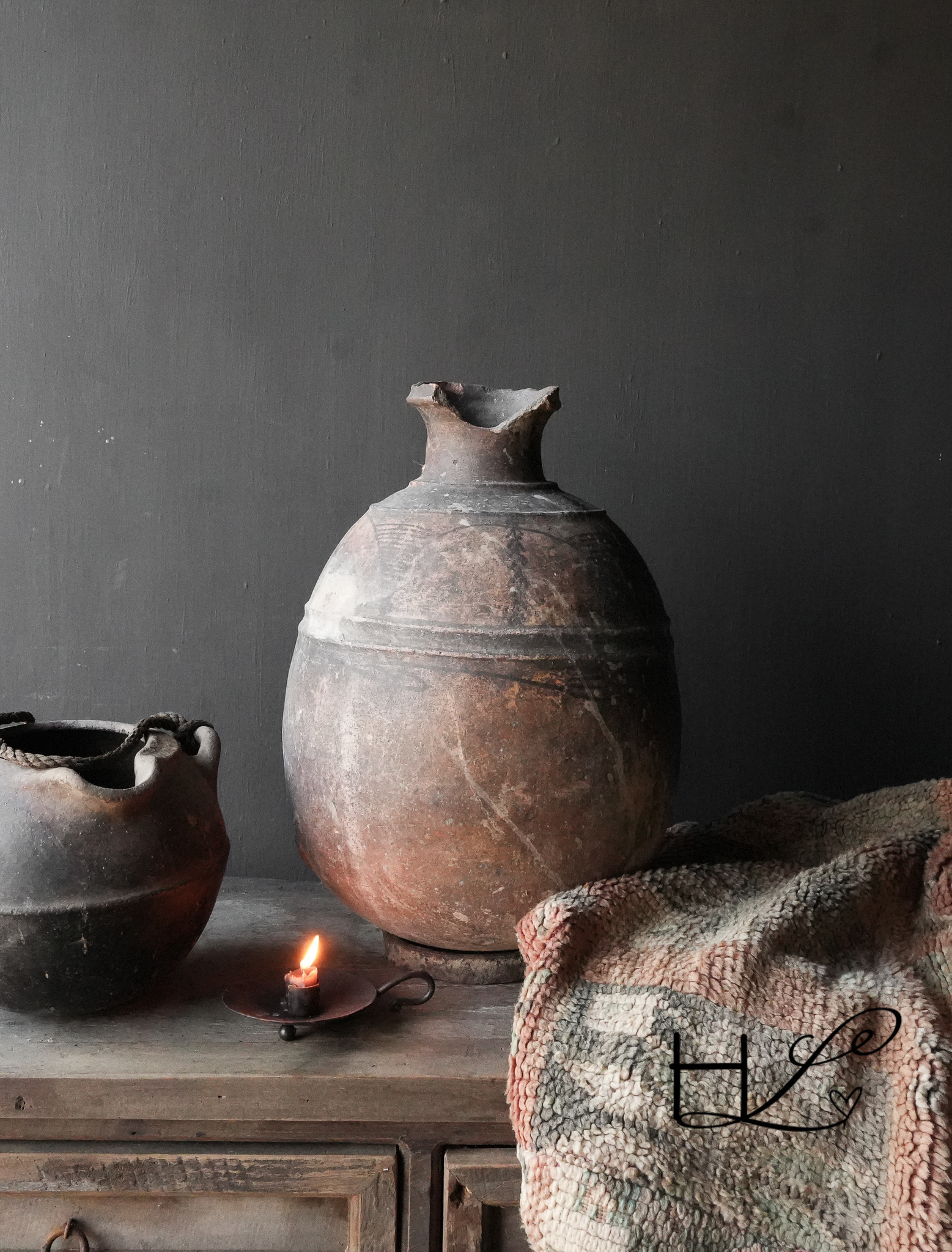 Wunderschön einzigartiger antiker Fundkrug-1