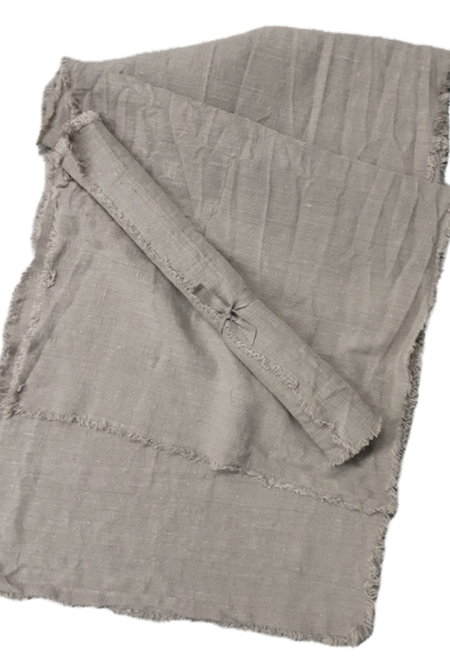 Tischläufer aus feinem Leinen, 45 x 140 cm