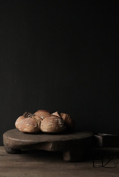 Oude houten Roti oftewel Chapati bord