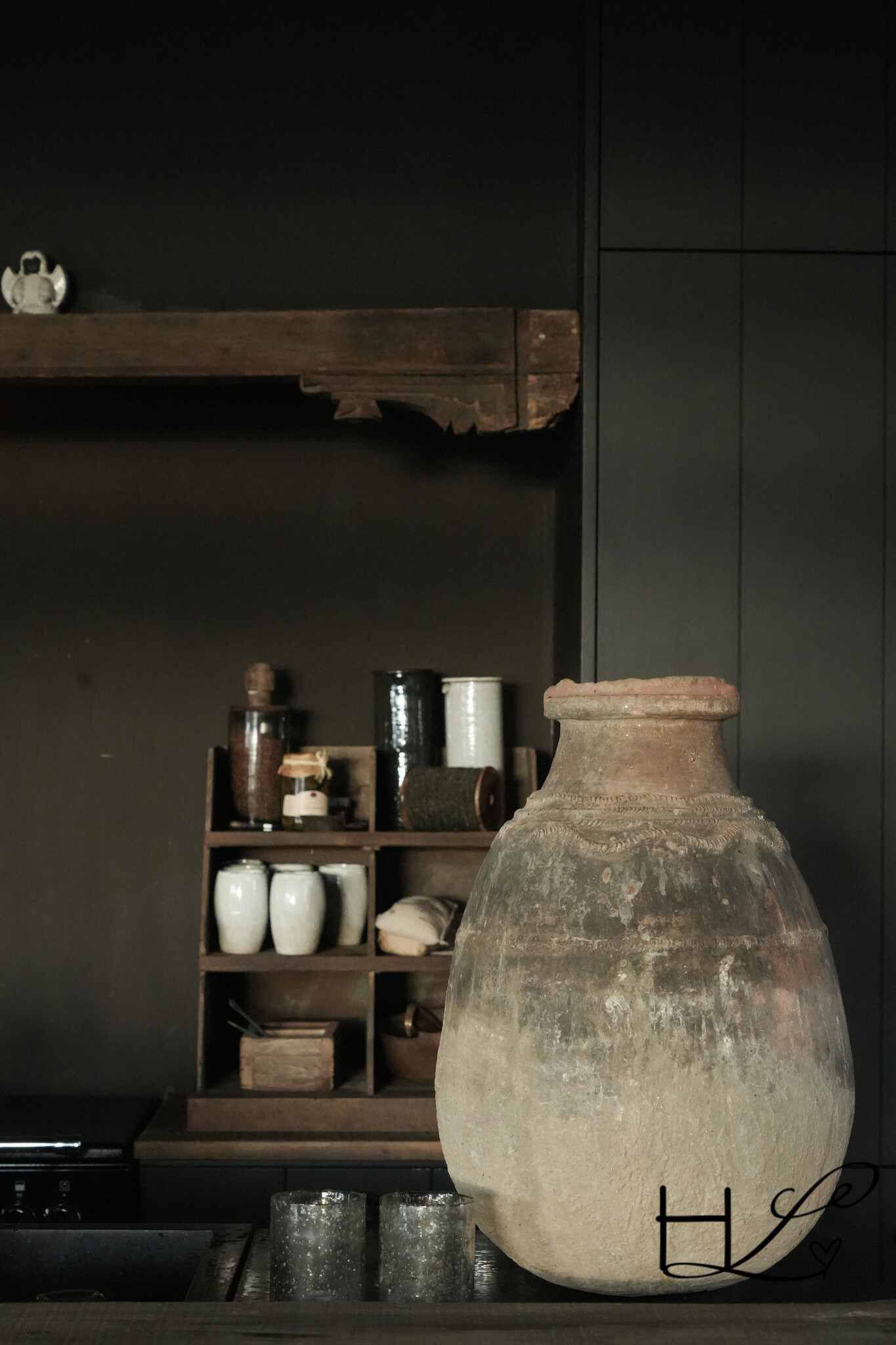 Wunderschön einzigartiger antiker Fundkrug-1