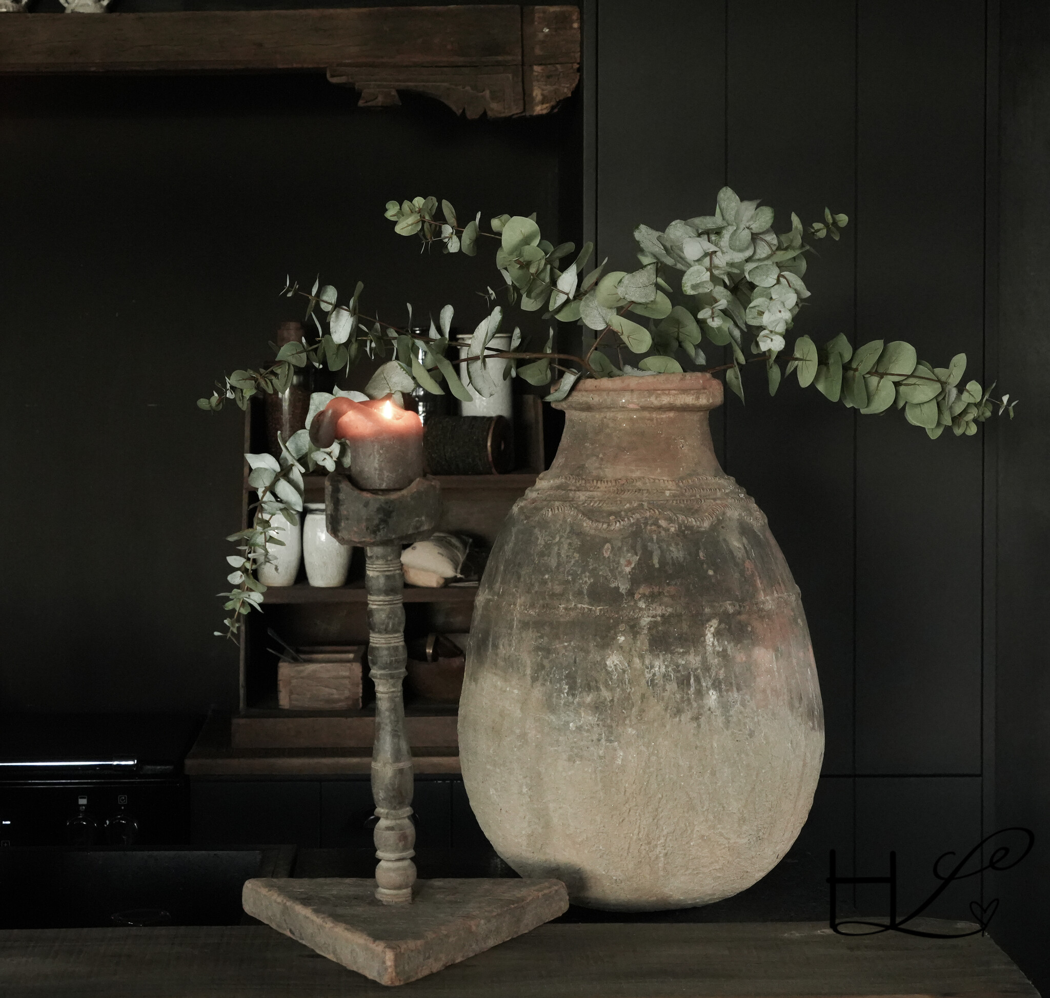 Wunderschön einzigartiger antiker Fundkrug-6