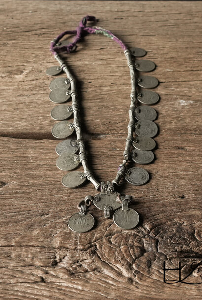 Unique Antique Coin Necklace