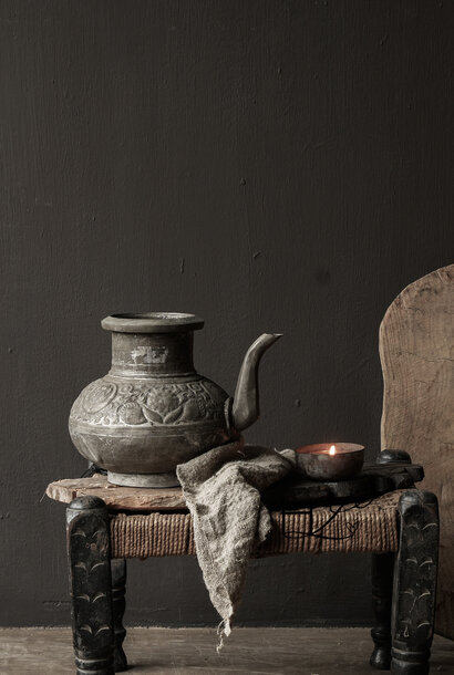 Ottoman pewter/copper antique jug